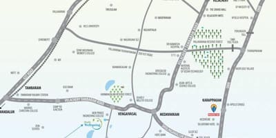 Medavakkam Ченнаи карте